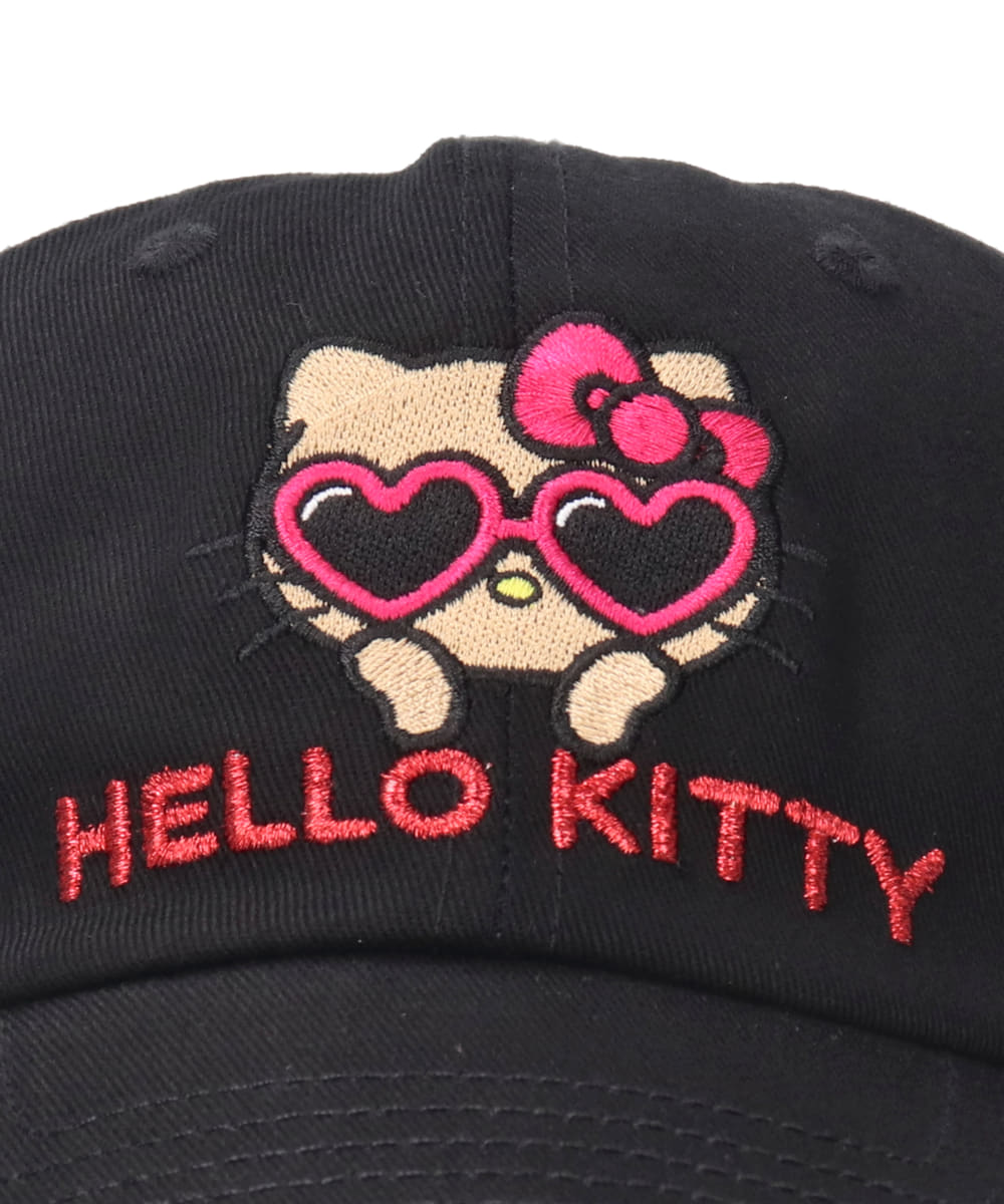 日焼HELLO KITTY コットンツイルキャップ | 57cm～59cm(98) キティ (01